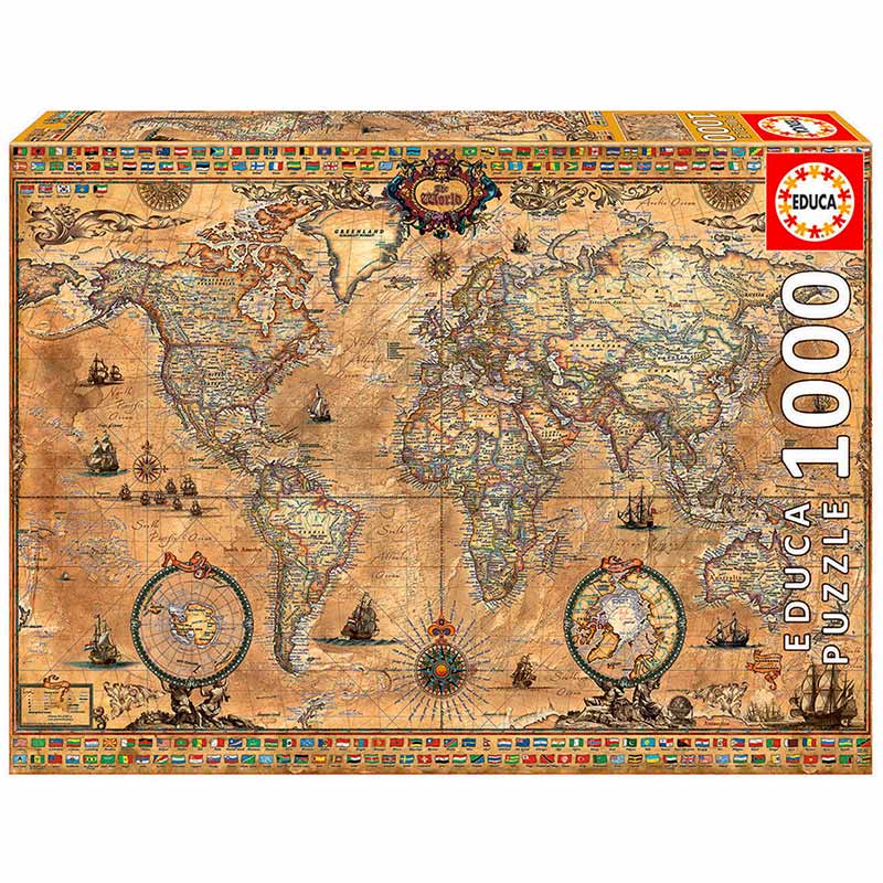 Comprar Educa Puzzle 500 Mapa Histórico Portugal de Educa