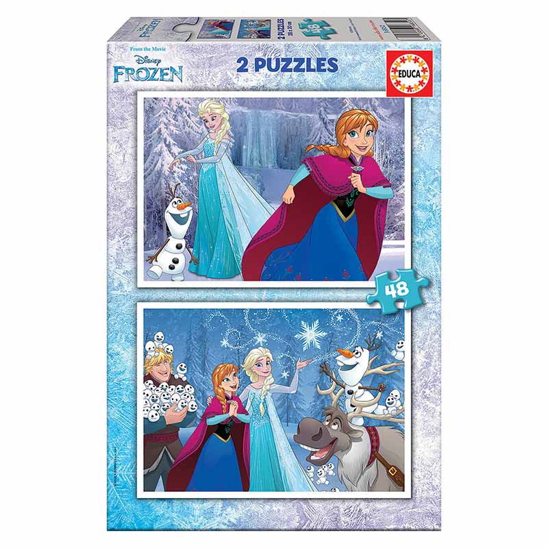 Educa puzzle 2X48 Frozen