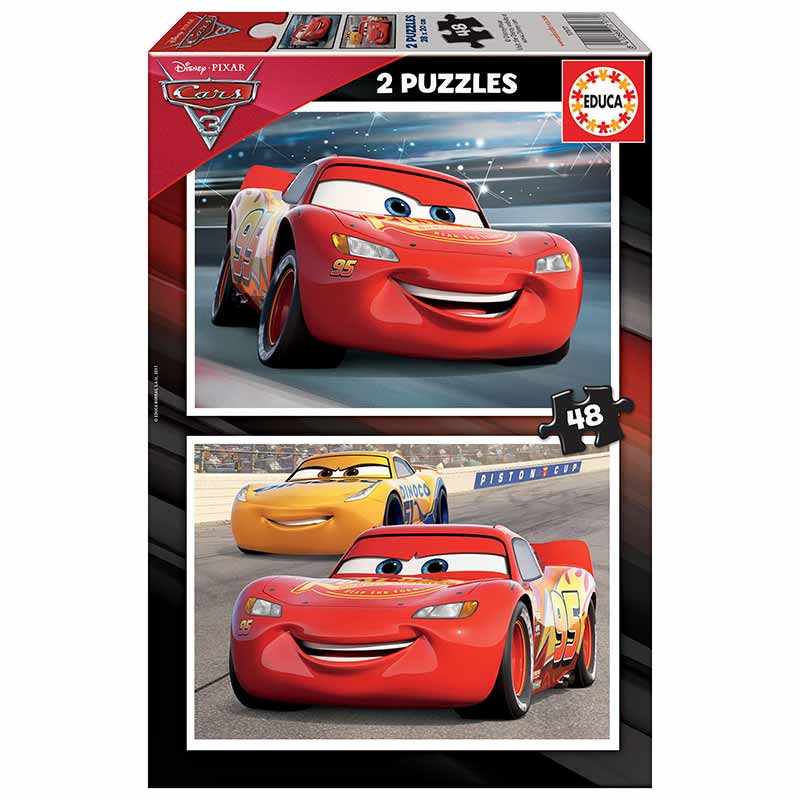 Educa puzzle 2x48 Cars 3