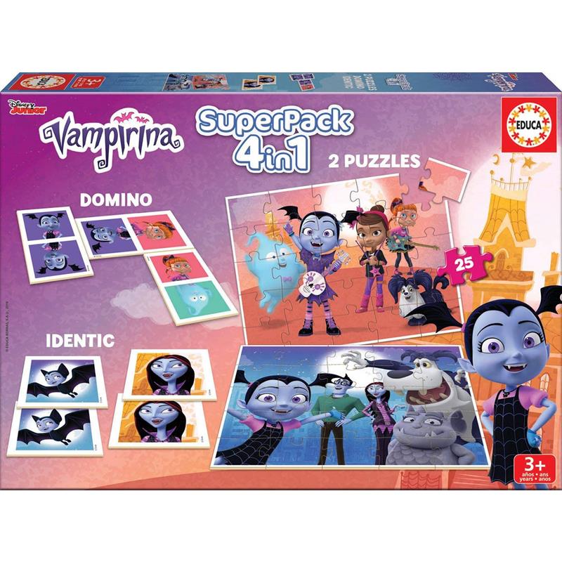 Comprar Educa Superpack 4 em 1 jogos Princesas Disney de Educa