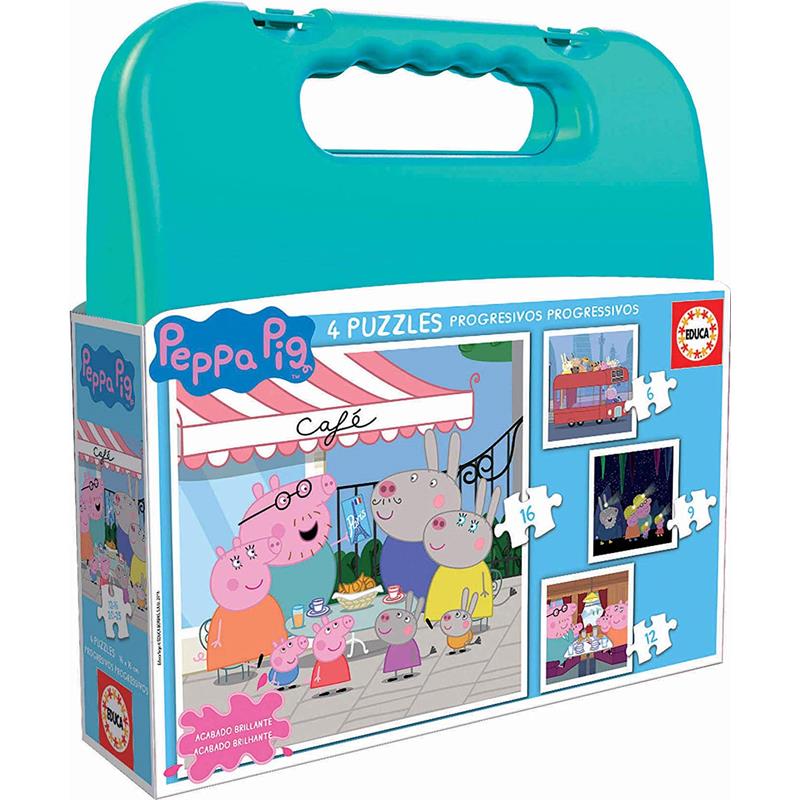 Educa Puzzle Mala Progressiva Peppa Pig