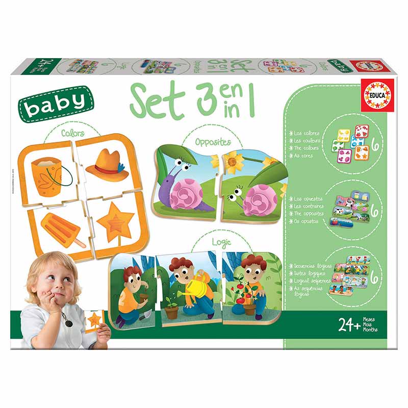 Educa Baby set baby 3 em 1*