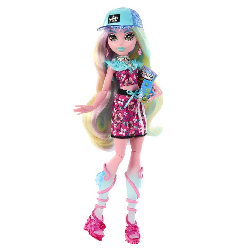 Boneca Articulada com Acessórios - Monster High - Lagoona Moda - Mattel