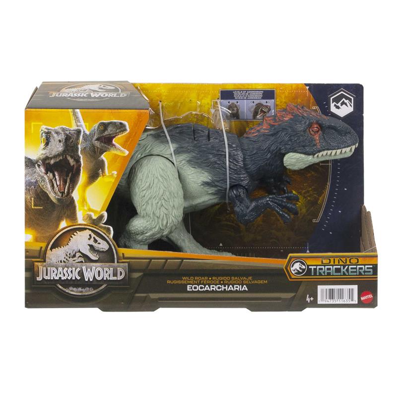 Dinossauro Tiranossauro Rex Rugido - Jurassic World Mattel em