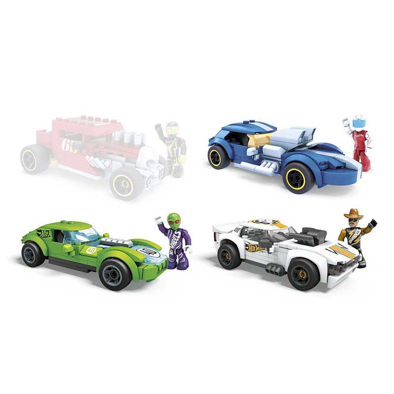 Mega Bloks Construx carro de corridas