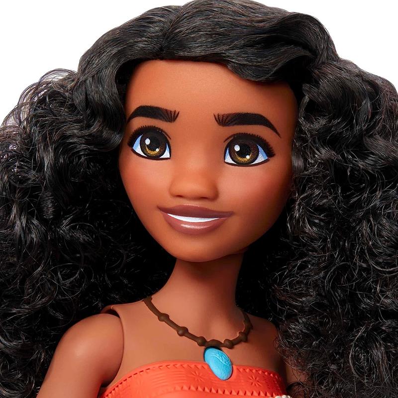 Boneca Princesas Disney Moana Musical com Luz Som e Acessórios