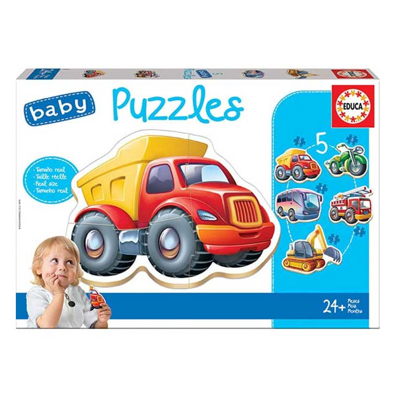 Educa Baby puzzle veículos