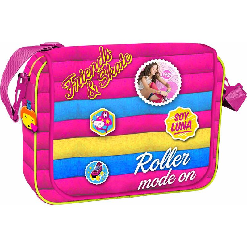 Bolsa tiracolo rosa Soy Luna 40 cm