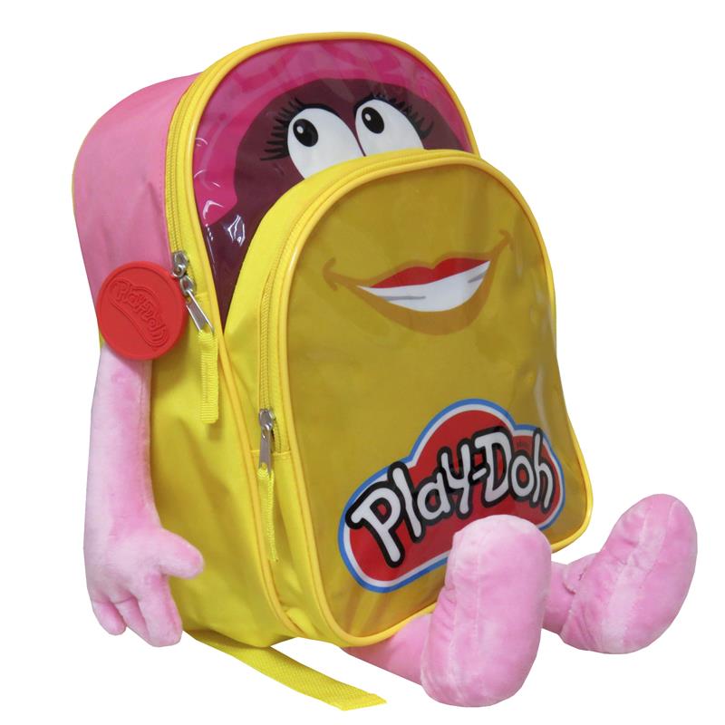 Mochila escolar Play-Doh plasticina rosa 32cm