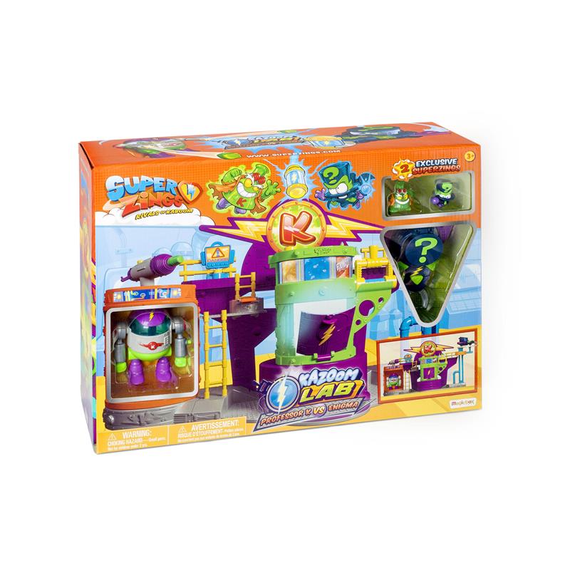 Superzings laboratorio secreto playset adventure sales 1