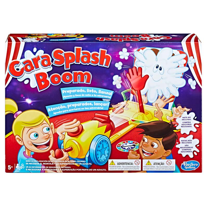 Jogo infantil Cara Splash Boom