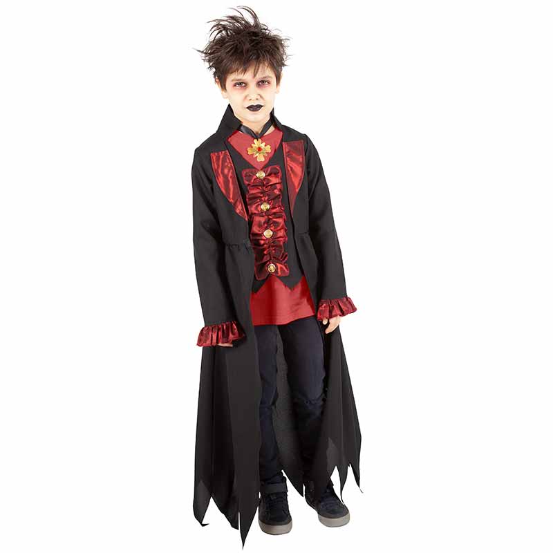 Fantasia Vampiro Halloween Bebê - Toda Encanto