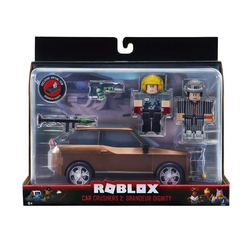 Comprar Roblox vehículo Car Crusher con 2 figuras* de Toy Partner