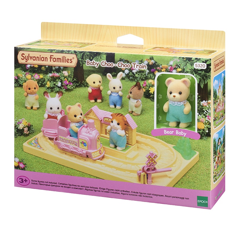 Sylvanian families comboio choo choo bebés