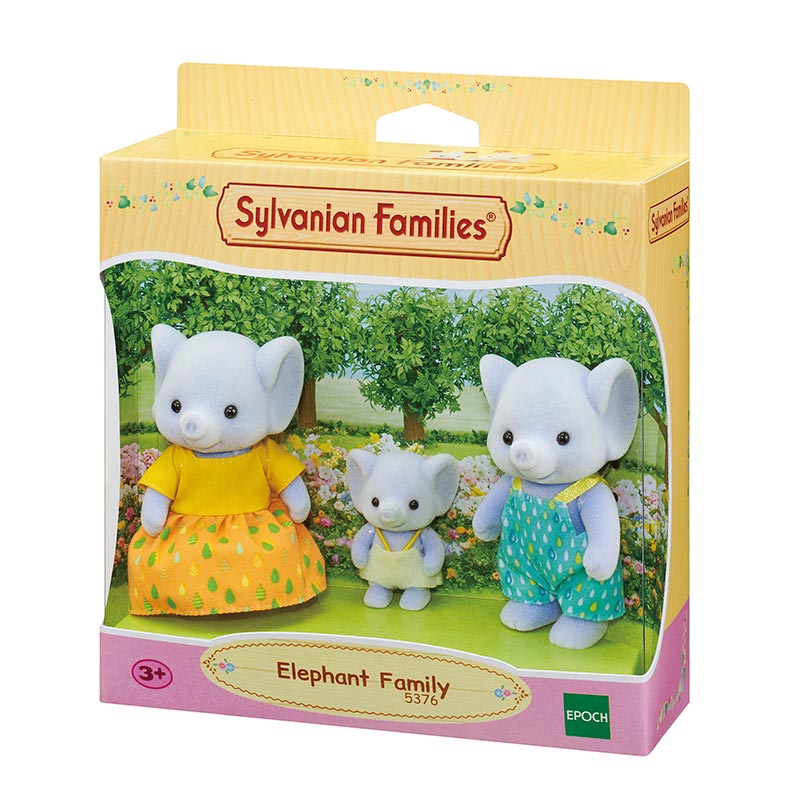 Sylvanian Families Família Elefante