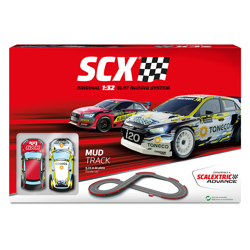 Pistas, carros e circuitos da Scalextric SCX