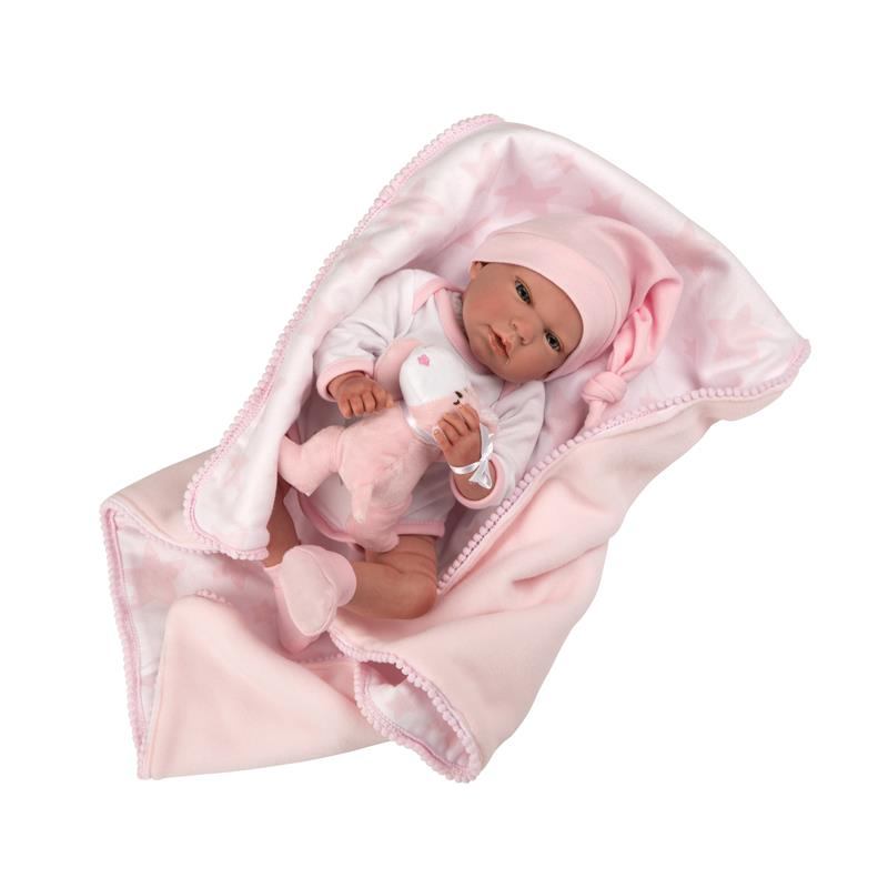 Bebé Reborn Gala 40 cm com Manta e Peluche, Toys R' Us