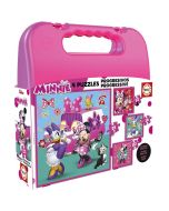 Educa puzzle Mala Progressivos Minnie Ajudantes