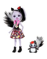 Boneca Enchantimals Skunk e Caper