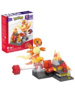 Mega Block Pokemon construtor Charmander