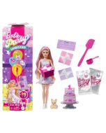 Barbie Pack Reveal boneca roxa com surpresas