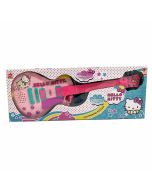 Conjunto de guitarra e microfone Hello Kitty