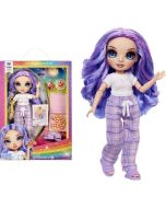 Rainbow High High boneca festa pijama Violet