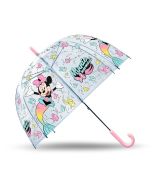 Guarda-chuva Minnie transparente 46 cm