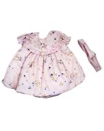 Roupa reborn Vestido Florido 45 cm