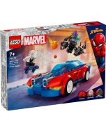 Lego Super Heróis carro de corridas de Spiderman