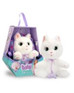 Baby Paws peluche gato branco