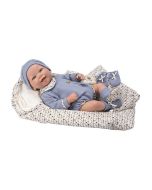 Bebé Reborn Daniel 45 cm com saco para dormir