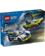 Lego City carro de polícia e  potente desportivo