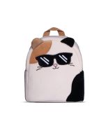 Mochila Squishmallow Cameron gato bege