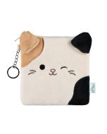 Porta Moedas Squishmallow Cameron gato bege