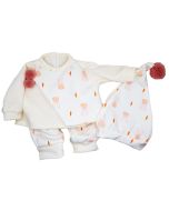 Ropa bebé Elegance pijama coelhos 45 cm