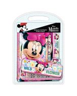 Conjunto de papelaria da Minnie