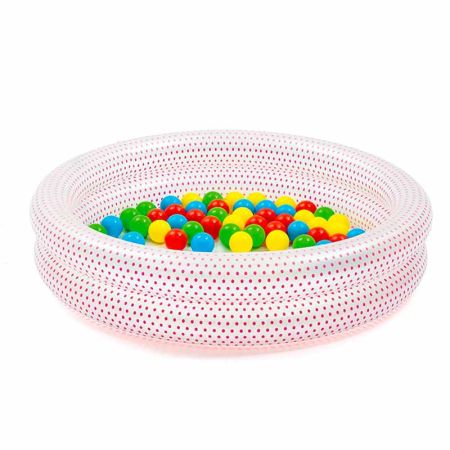 Piscina infantil com bolas de cores Φ91 x 20 cm