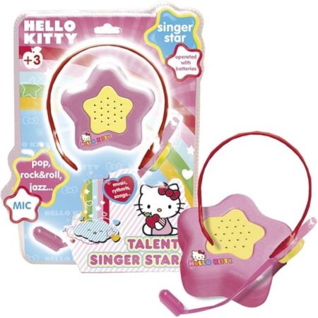 Micro com amplificador Hello Kitty