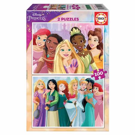 Educa puzzle 2x100 Princesas Disney