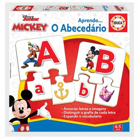 Educa o abecedário Mickey and friends
