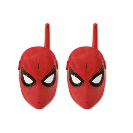 Spiderman walkie talkie cara