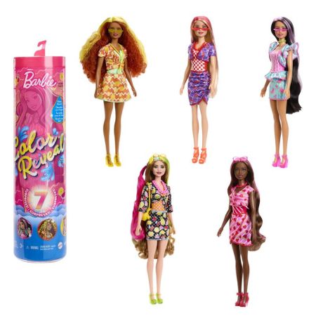Boneca Barbie color reveal serie frutas doces