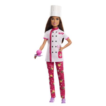 Barbie boneca Tu Podes Ser chef de pastelaría