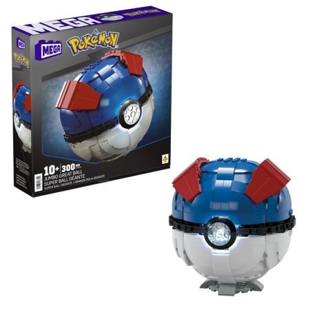 Mega Bloks Pokemon Superball com luz