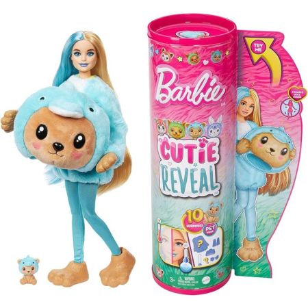 Barbie Cutie Reveal boneca disfarces