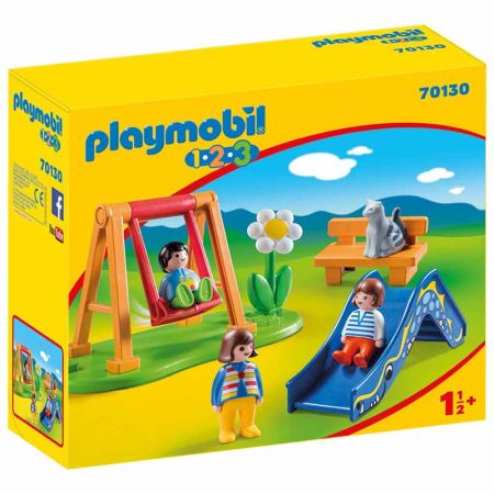 Playmobil 1.2.3 Parque infantil