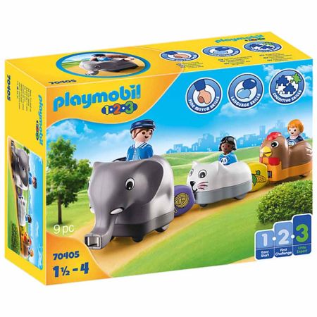 Playmobil 1.2.3 O meu Comboio de Animais