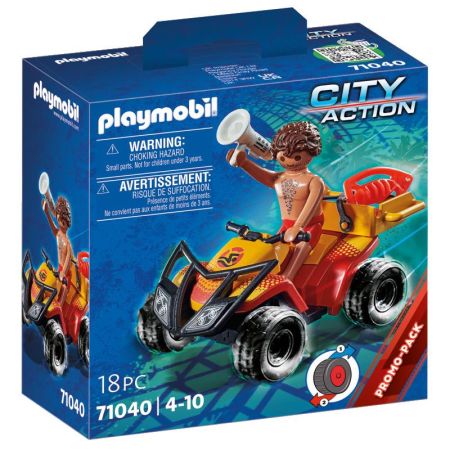 Playmobil City Action quad de resgate