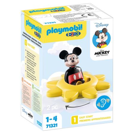 Playmobil 1.2.3 Mickey sol giratório